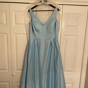 Kanali K Satin Bridesmaids dress (with pockets!!)